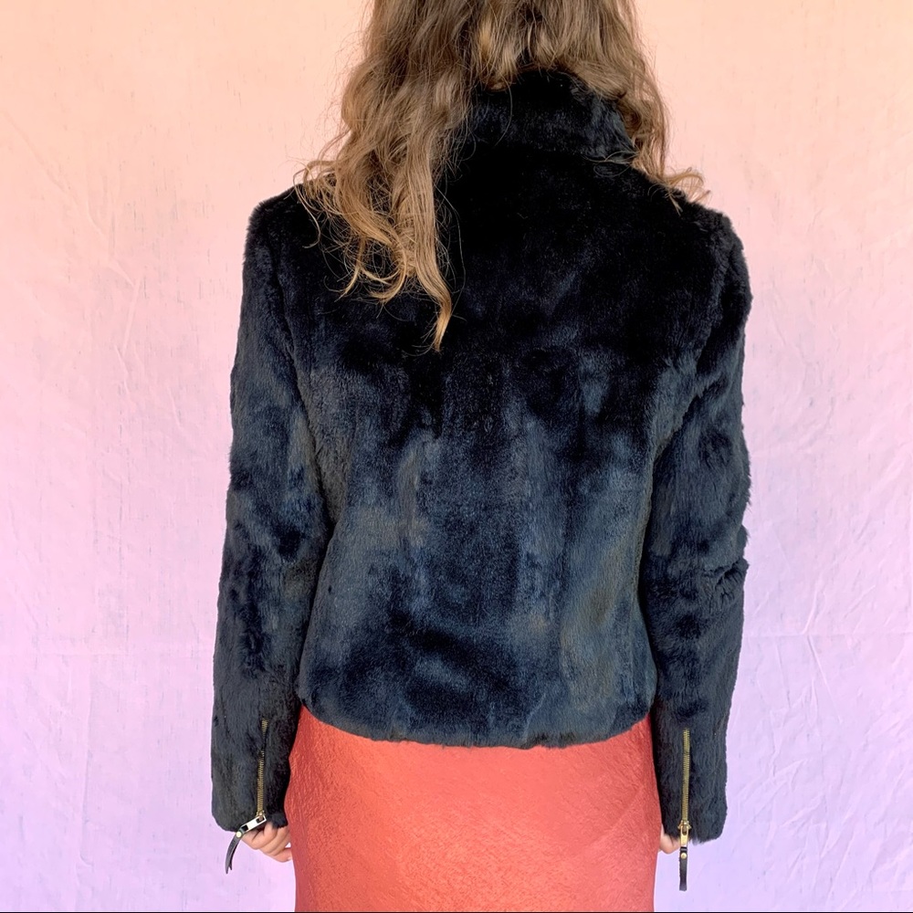 Caché Luxe Rabbit Jacket - Picture 8 of 15